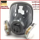 Полнолицевой респиратор ZY6800 + 6001, респиратор для промышленного распыления красок, защита от формальдегидов и обеспечения безопасности работ