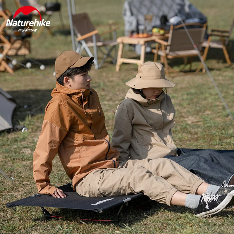 저렴한 네이처하이크 야외 휴대용 접이식 캠핑 매트 접이식 침대 사무실 점심 휴식 알루미늄 합금