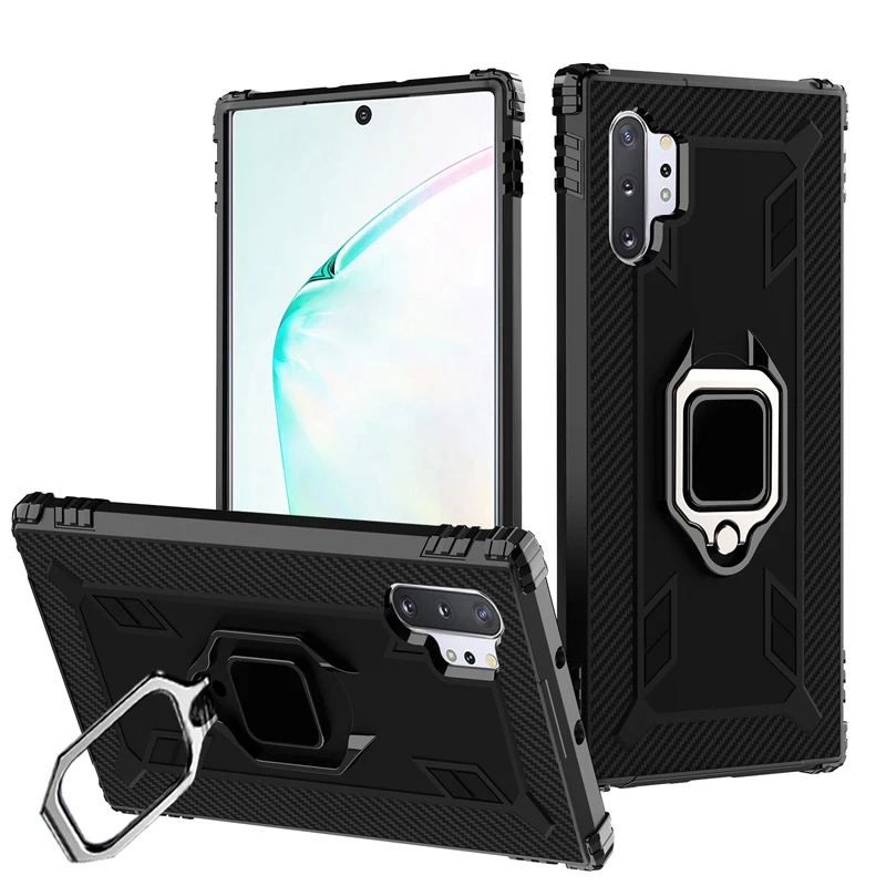 Бронированный чехол для samsung Galaxy Note 10 Plus M30S S10 A50 S a30s A20S A10S A90 5G с магнитным
