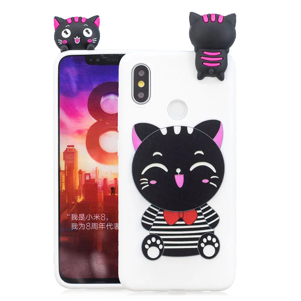 6 FQYANG чехол из ТПУ с рисунком единорога Совы панды кошки для XIAOMI F1 8 S2 5X REDMI 6 5A 5 PLUS NOTE 5A 5 PRO 4A Забавный мультяшный чехол для телефона - Цвет: 6