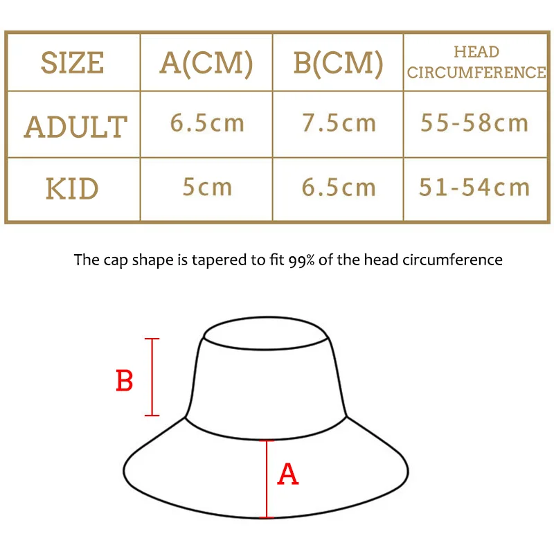 Панама однотонная для мужчин и женщин хлопковая шляпа детей повседневная отдыха