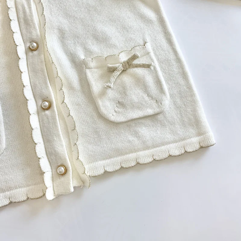 

Kids Knitting Cardigan Sweaters Spring Autumn Children Knitted Sweaters Coat Kids Causal Clothing Baby Girls Cardigan