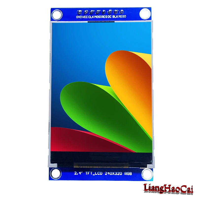 2 4 дюймовый IPS full view ILI9341 18 pin TFT LCD с сенсорной панелью PCB модуль провода