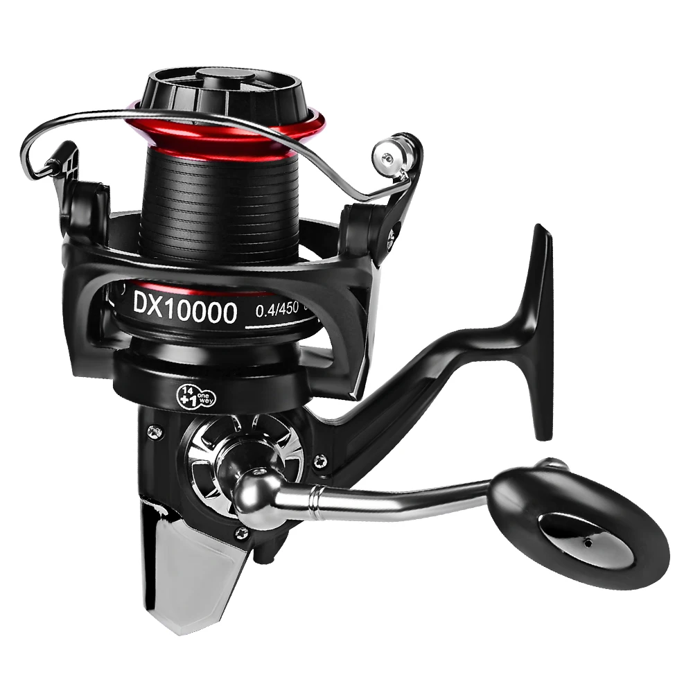 

2020 Strong Fishing Reel 20KG Max Drag Sea Boat 8000-10000 Carp Spinning Reel 14+1BB Stainless Steel Bearing Molinete Pesca