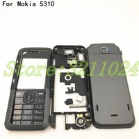 good quality new full complete mobile phone housing cover caseenglish keypad for nokia 5310 with logo