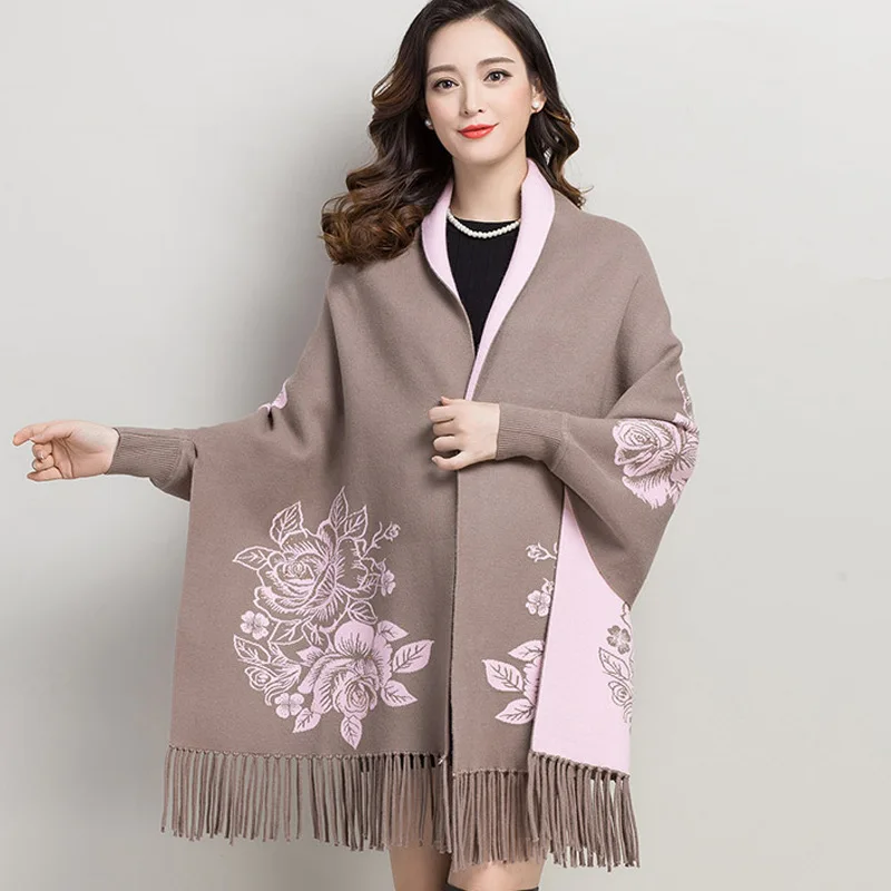 Весна 2020 высококачественный трикотаж с шалевым воротником Женский двусторонний