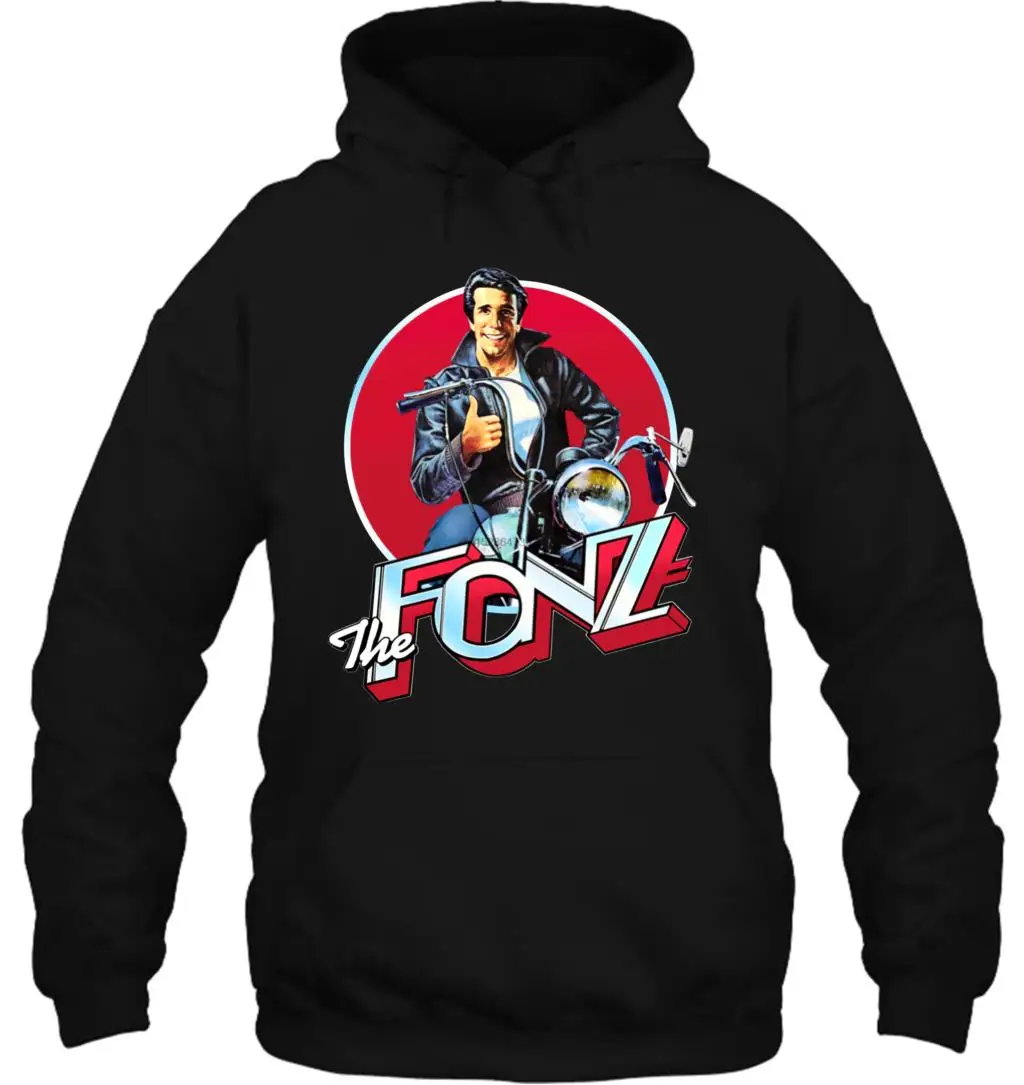Мужская толстовка с капюшоном The Fonz Fonzie Happy Days Cool Ретро ТВ шоу телевидение комедия