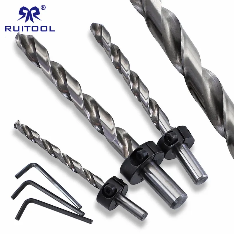 Спиральное сверло 1/4 &quot3/8" 1/2 &quotHSS дюймовое с шестигранным ключом для