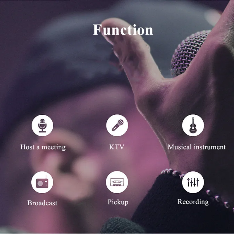 Bundwin высокое качество SF 666 ручной микрофон звук Студийный для компьютера чат