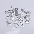 3D Металлические DIY буквы наклейки хромированный Цифровой алфавит эмблема наклейки на автомобиль Пользовательский логотип автомобиля