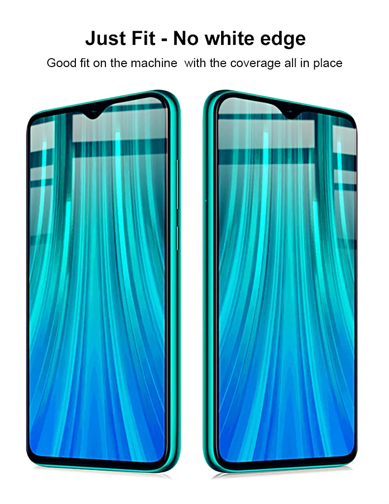Защитная пленка Imak Для Xiaomi Redmi Note 8 Pro glass Pro+ Полное покрытие Защитная пленка для Redmi Note 8 Pro закаленное стекло