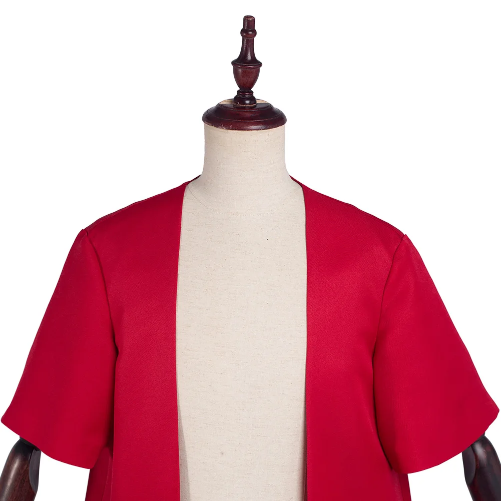 Накидка-кимоно для мужчин аниме Хокаге Узумаки ниндзя косплей накидка костюм на