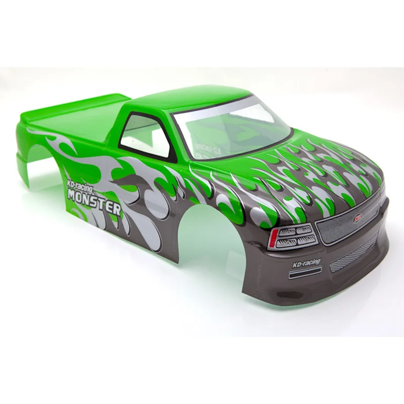 Для 1/10 RC автомобиля Venom T-10 ПВХ Окрашенный корпус автомобиль пикап ширина