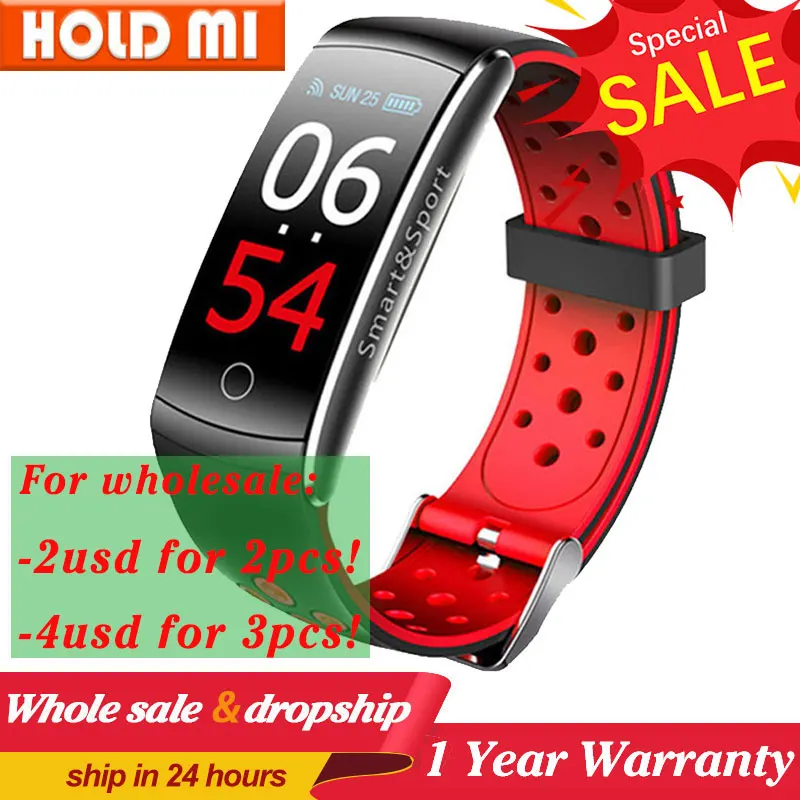 Смарт часы Q8S SmartBand фитнес трекер умный Браслет монитор сердечного ритма во время