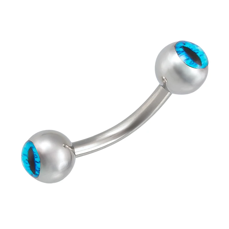 3 шт Панк хирургические Сталь изогнутая бровь в форме штанги пирсинг для пупка