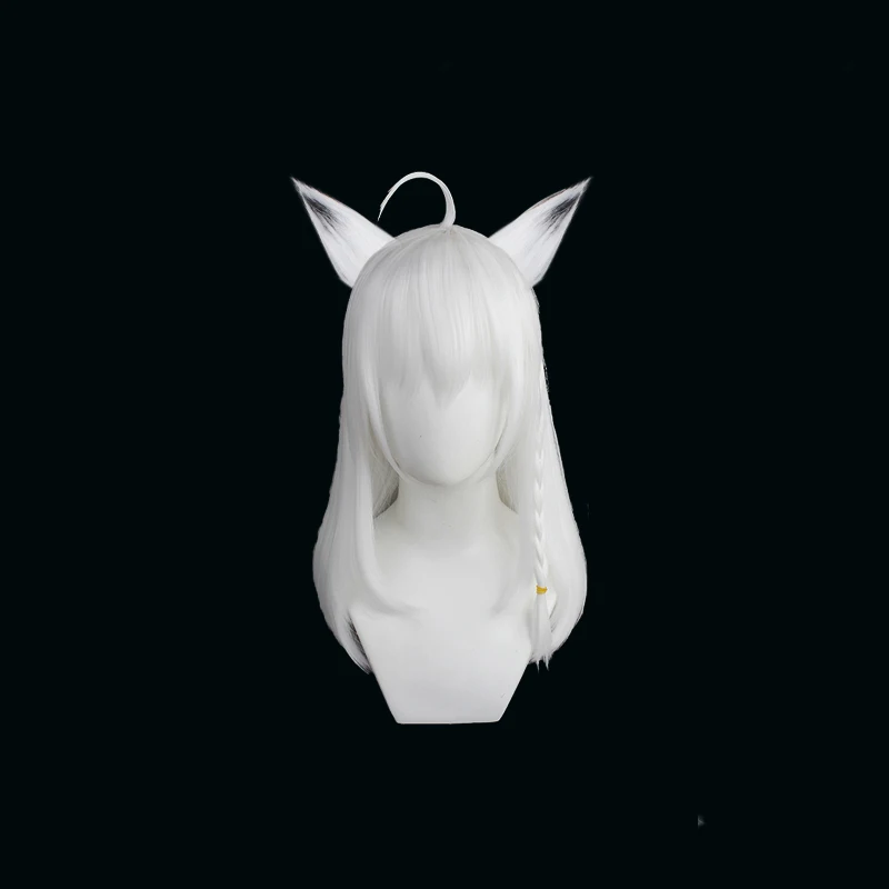 Парик для косплея из аниме шираками Фубуки термостойкий синтетический Хэллоуина