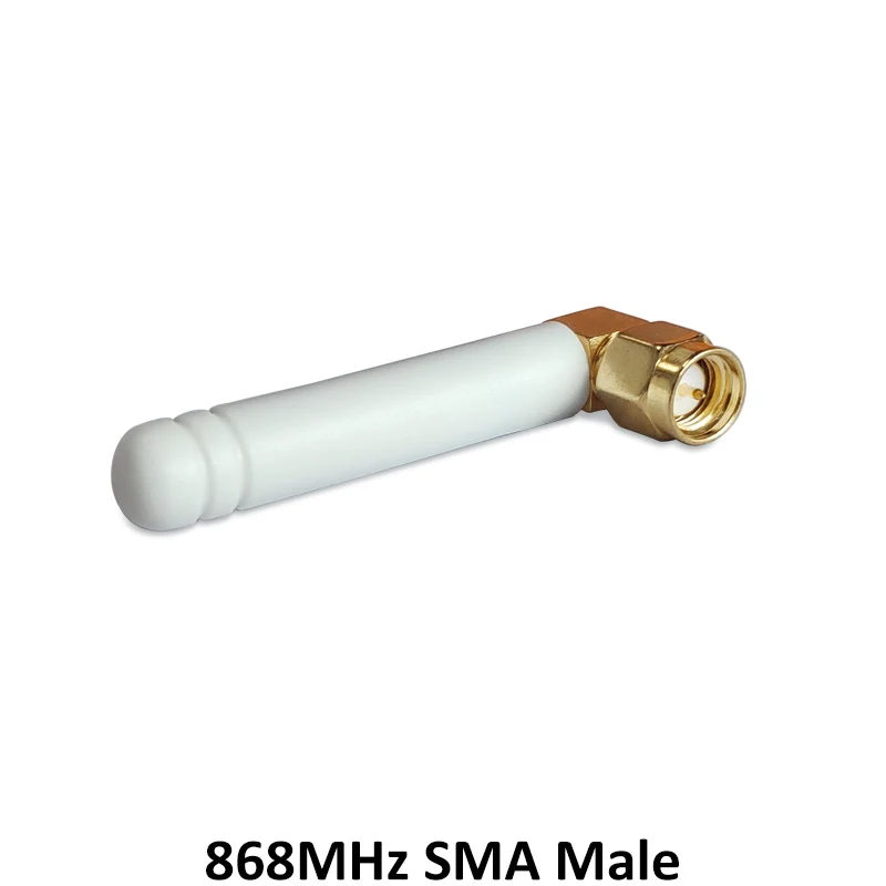 GRANDWISDOM 10pcs 868mhz antenna 3dbi sma male 915mhz lora antene pbx iot module lorawan signal receiver antena