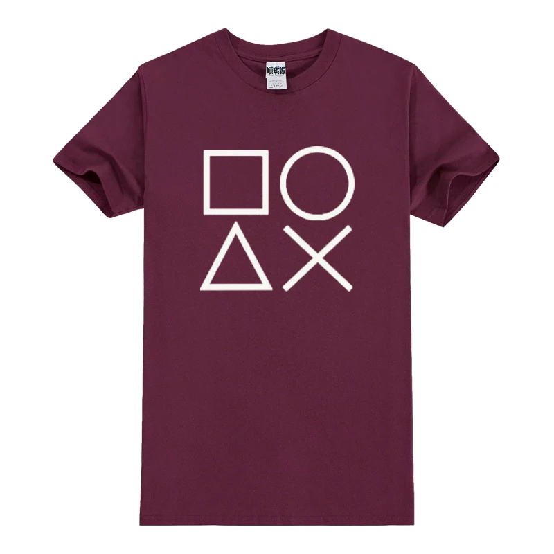 Футболка мужская в стиле Харадзюку крутая тенниска с надписью Game Creative