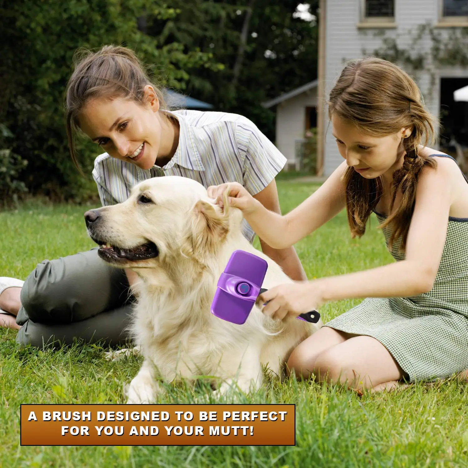 Щетка для домашних животных инструмент самоочистки и вычесывания