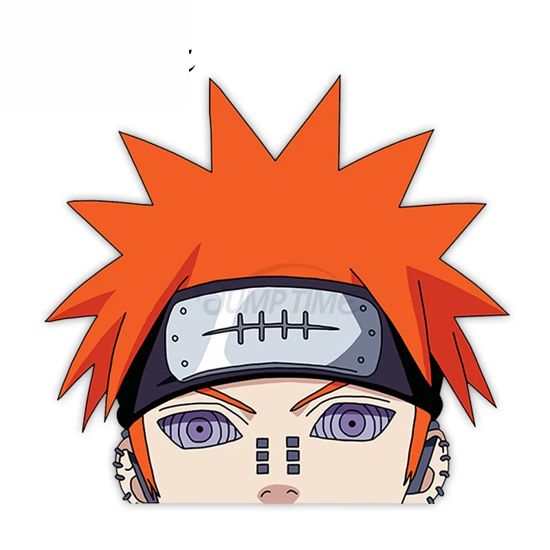 

Dawasaru Pain Yahiko Peeker Anime Peeking Funny Sticker Window Car Vinyl Decal for Motorcycles Auto Laptop Truck,13cm*13cm