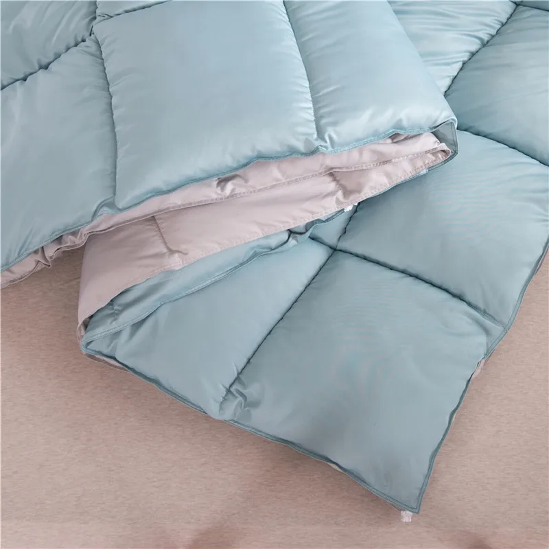 Зимние пододеяльники с искусственными перьями утолщенные из 100% хлопка чехол для