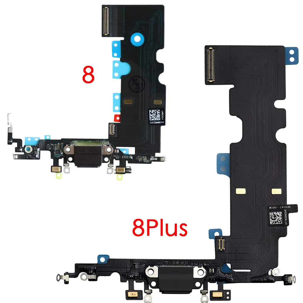 Для iPhone 8G 8 Plus USB зарядный порт док разъем гибкий кабель с заменой микрофона|Шлейфы