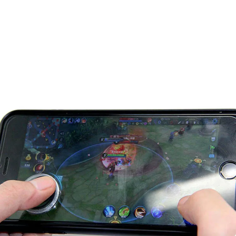 Недавно Untra тонкий Противоскользящий джойстик игровой контроллер для сенсорных