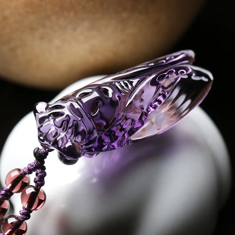 

Лидер продаж, изысканное ожерелье с разноцветными кристаллами цикады, очаровательные украшения, ручная работа, ожерелье для женщин и мужчи...