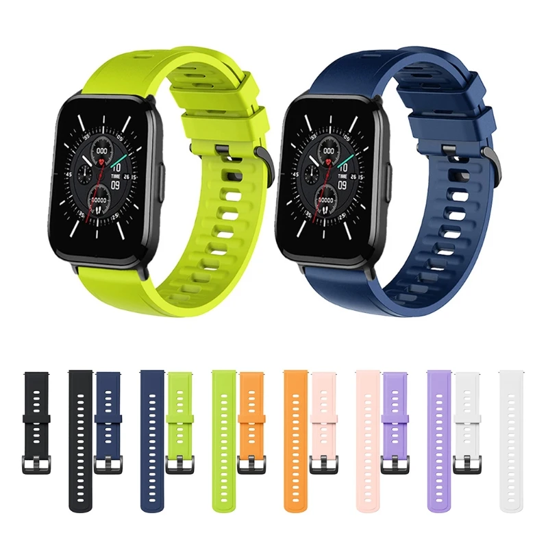 

Быстросъемный легко заменяемый мягкий силиконовый резиновый ремешок для часов