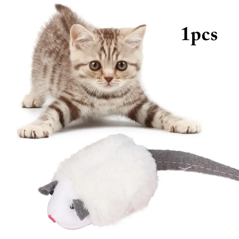 

Interactive Cats Chew Squeaky Toys Realistic Mice Shaped Cat Teasing Toys Indoor Pet Kitten Bite Resistant Grinding Toy Supplies