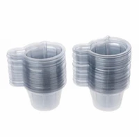 100pcs 40ml plastic disposable cups dispenser silicone resin mold kit for diy epoxy resin jewelry making tools accessories
