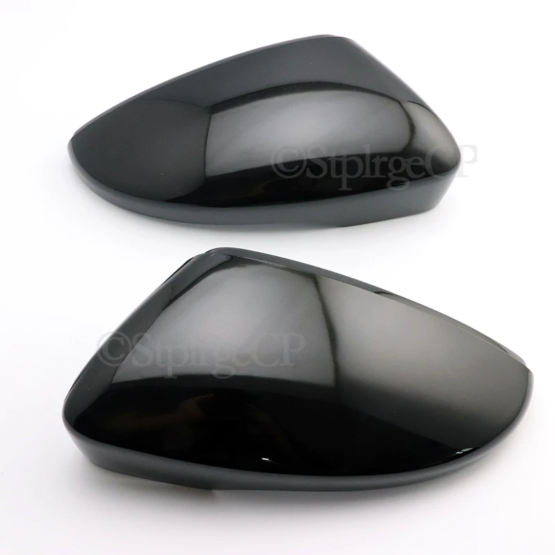 high quality for volkswagen vw beetle cc eos passat jetta scirocco full replacement carbon fiber look mirror cover side caps free global shipping