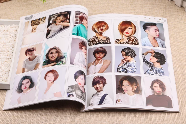 600 типов книга для дизайна парикмахерских журнала по косметике | Канцтовары офиса