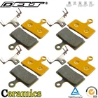 4 пары керамических магнитных тормозных колодок для велосипеда SHIMANO XTR M985 M988 Deore M785 SLX M666 M675 M615 S700 R515, аксессуары