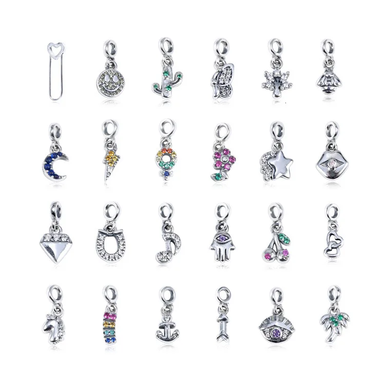 Оригинальная коллекция 925 пробы серебряных шармов безопасная булавка с