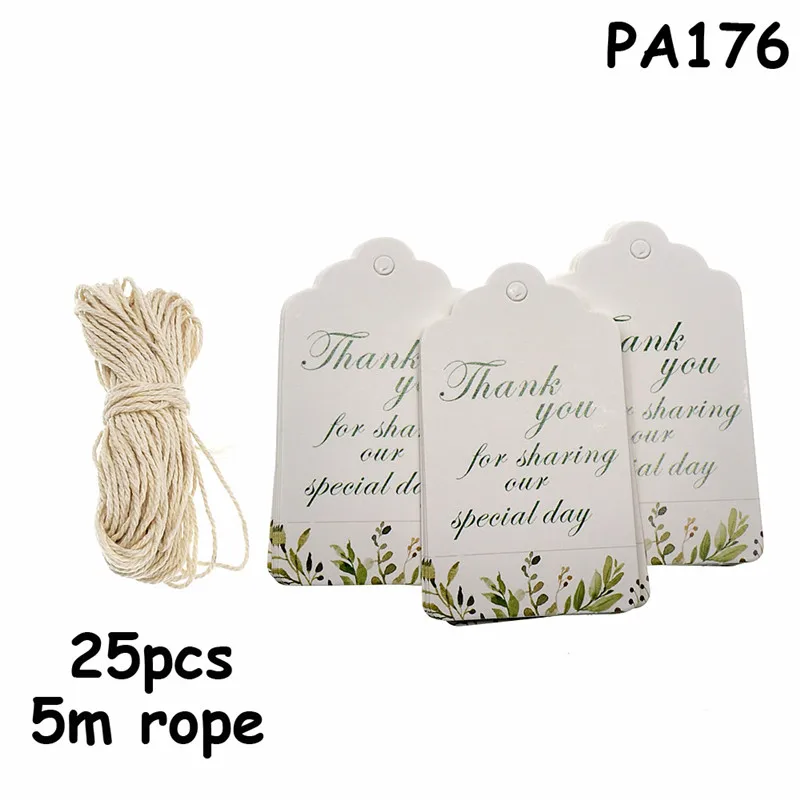 Бирки для подарков на свадьбу сделай сам 25 шт.|Сувениры вечеринок| |