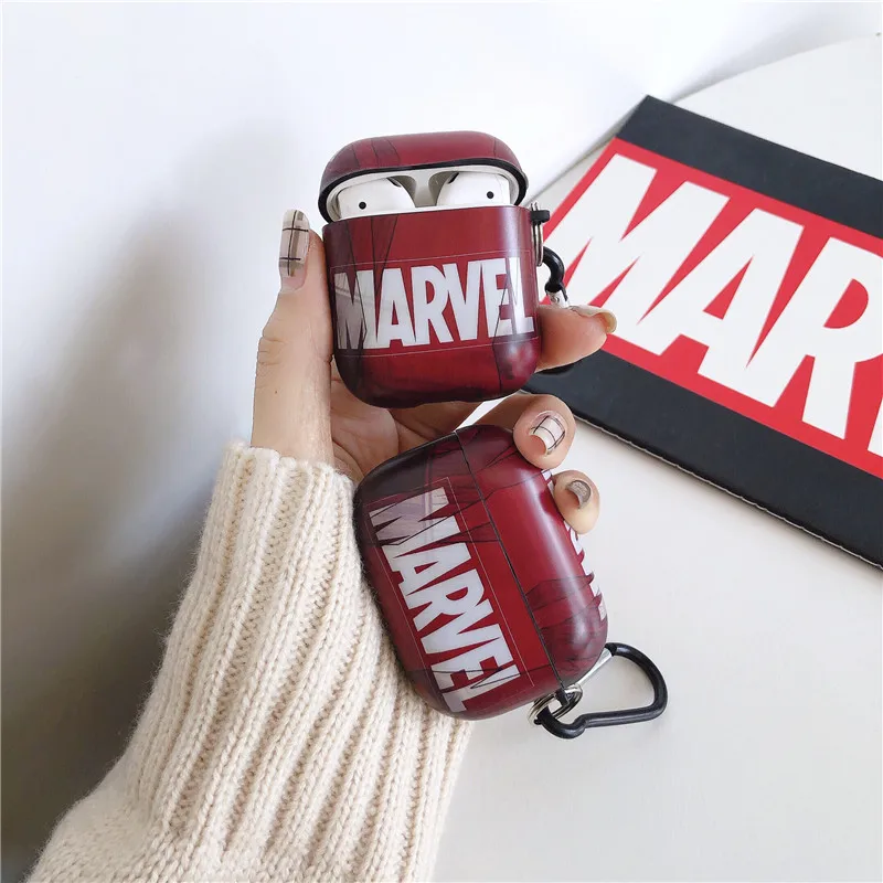 Мягкий силиконовый чехол Marvel Avengers Spiderman venom для AirPods pro индивидуальная