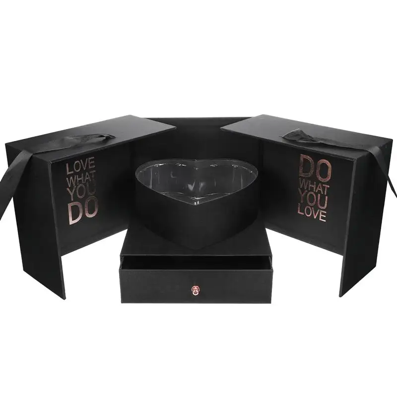 

1pc Flower Container Novelty Fashion Delicate Packing Box Flower Box Flower Case for Festival Valentines Day Home