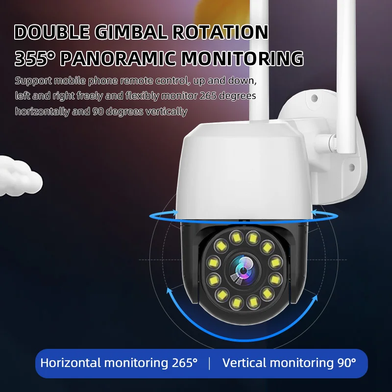 HD 1080P 2 Мп Wi-Fi камера 4G Удаленная сеть водонепроницаемая IP-камера с ночным видением