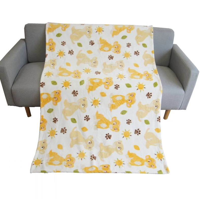 Disney Симба Король Лев Коралловое Флисовое одеяло для маленьких девочек мальчиков