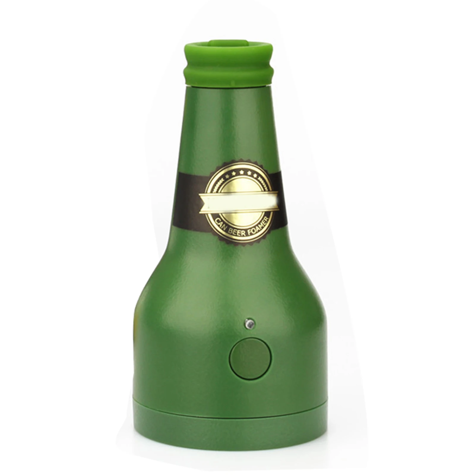 

Hot Beer Foamer Creative Bottle Shape Foam Maker Portable Outdoor Party Beer Bubbler for Canned Bottled