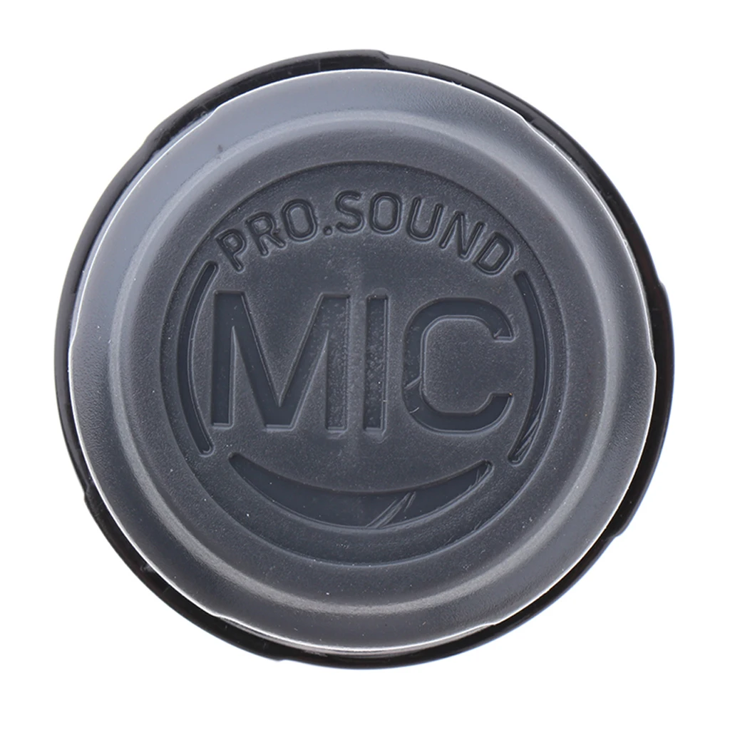 

UHF Wireless Microphone Tail Shell Tail Cap Microphone Accessory Black