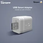 Itead Sonoff Micro 5 в беспроводной USB Смарт-адаптер гибкий портативный смарт-переключатель Wi-Fi управление через eWeLink APP Google Home Alexa