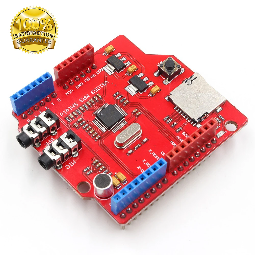 

1X New VS1053 Mini MP3 Player Module For Arduino Module Music Audio Voice Lossless Decoder Board