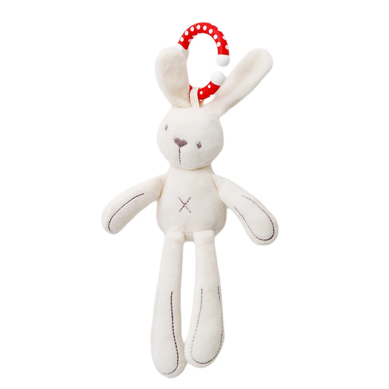 Детская погремушка милая коляска с кроликом колокольчики Висячие детская