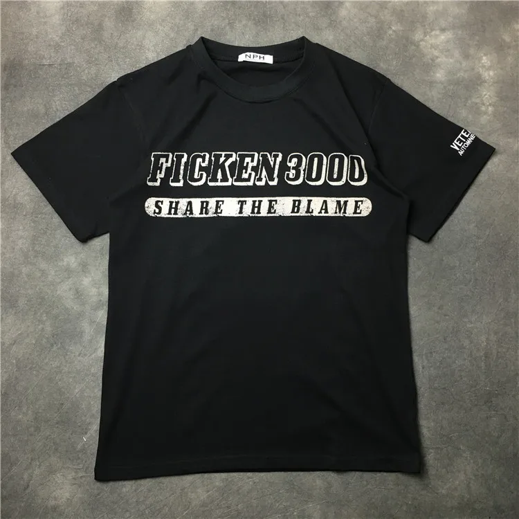 

High parkour New 2020 Hot embroidery vetements T Shirts T-Shirt Hip Hop Skateboard Street Cotton T-Shirts Tee Top kenye #L71