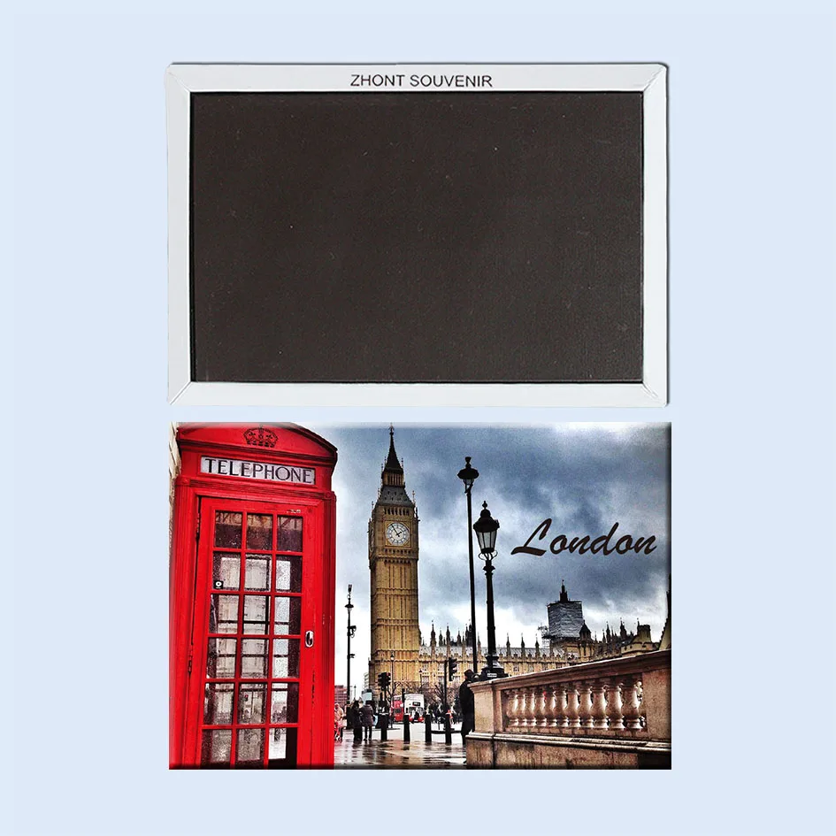 

London ,Uk tourist souvenirs,magnetic fridge magnets,Rigid Fridge Magnets,World Scene Tourist Photograph Memory