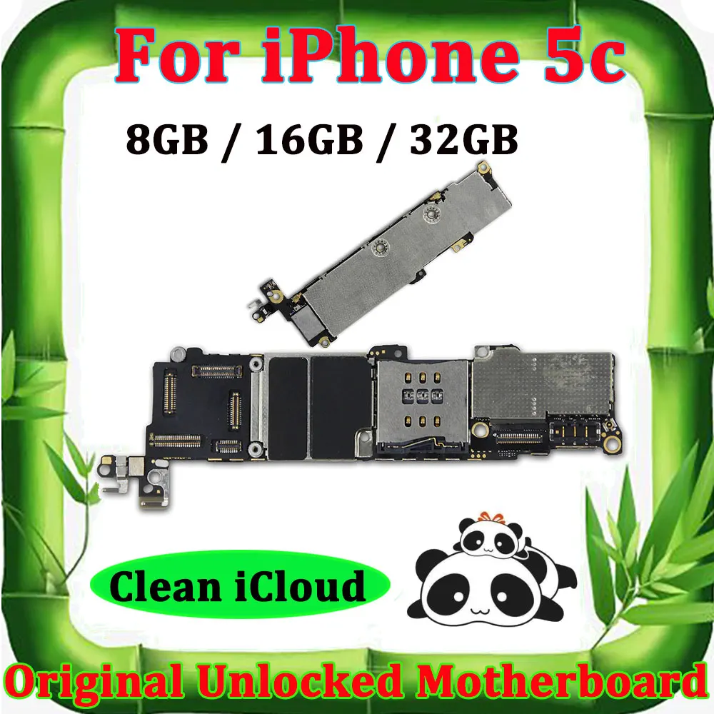 8G 16G 32G для официального iPhone 5C оригинальная материнская плата фабрика iCloud