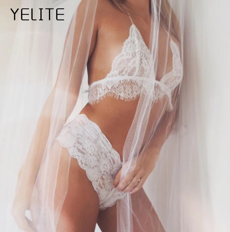 YELITE женские боди модные с открытой спиной Сексуальные Кружевные Боди прозрачные