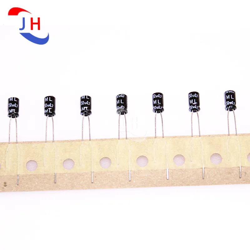 

Алюминиевый электролитический конденсатор 50 шт. 50 в 105 мкФ 4*7 мл 2,5 градусов Малый Объем 4,7 мм шаг 50 в мкФ